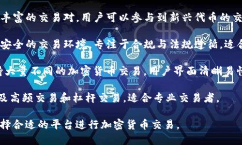 以下是一些知名的虚拟币交易平台，供你参考：

1. **币安 (Binance)**: 全球最大的加密货币交易所之一，支持多种交易对和法币交易。

2. **Coinbase**: 以用户友好著称，特别适合初学者，支持多种主流加密货币。

3. **火币网 (Huobi)**: 提供全面的加密货币交易服务，并且有自己的生态系统。

4. **OKEx**: 提供现货、期货及杠杆交易，支持多种加密货币。

5. **Kraken**: 以安全性和多样化交易功能而闻名，支持货币对的稳定性。

6. **KuCoin**: 提供丰富的交易对，用户可以参与到新兴代币的交易中。

7. **Gemini**: 提供安全的交易环境，专注于合规与法规遵循，适合机构投资者。

8. **Bittrex**: 支持大量不同的加密货币交易，用户界面清晰易懂。

9. **Bitfinex**: 涉及高频交易和杠杆交易，适合专业交易者。

请根据自己的需求，选择合适的平台进行加密货币交易。